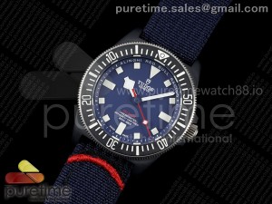 Pelagos FXD m25707kn M+F 1:1 Best Edition Blue Dial on Blue Nylon Strap 8N24