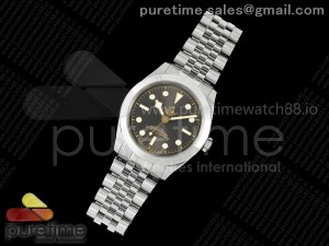 Black Bay 39mm SS KRF 1:1 Best Edition Anthracite Dial on Jubilee Bracelet A2824