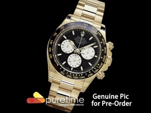 Daytona 126528 Le Mans THBF 1:1 Best Edition Gray Dial on YG Bracelet SH4132