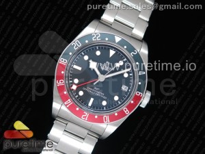 Black Bay GMT Pepsi Blue/Red Bezel ZF 1:1 Best Edition on SS Bracelet A2836