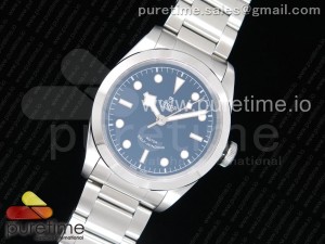 Black Bay 41 LF 1:1 Best Edition Blue Dial on SS Bracelet A2824