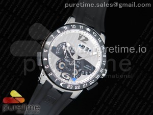 Executive El Toro SS TWA 1:1 Best Edition White Dial on Black Rubber Strap Asian UN-32