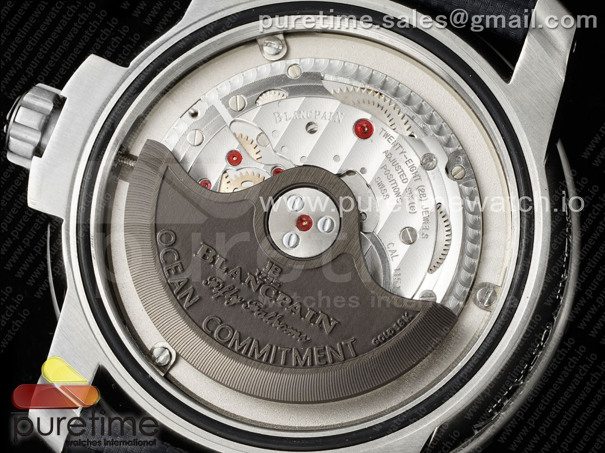 Fifty Fathoms Ocean Commitment III ZF 1 1 Best Edition on Sail canvas Strap A1151