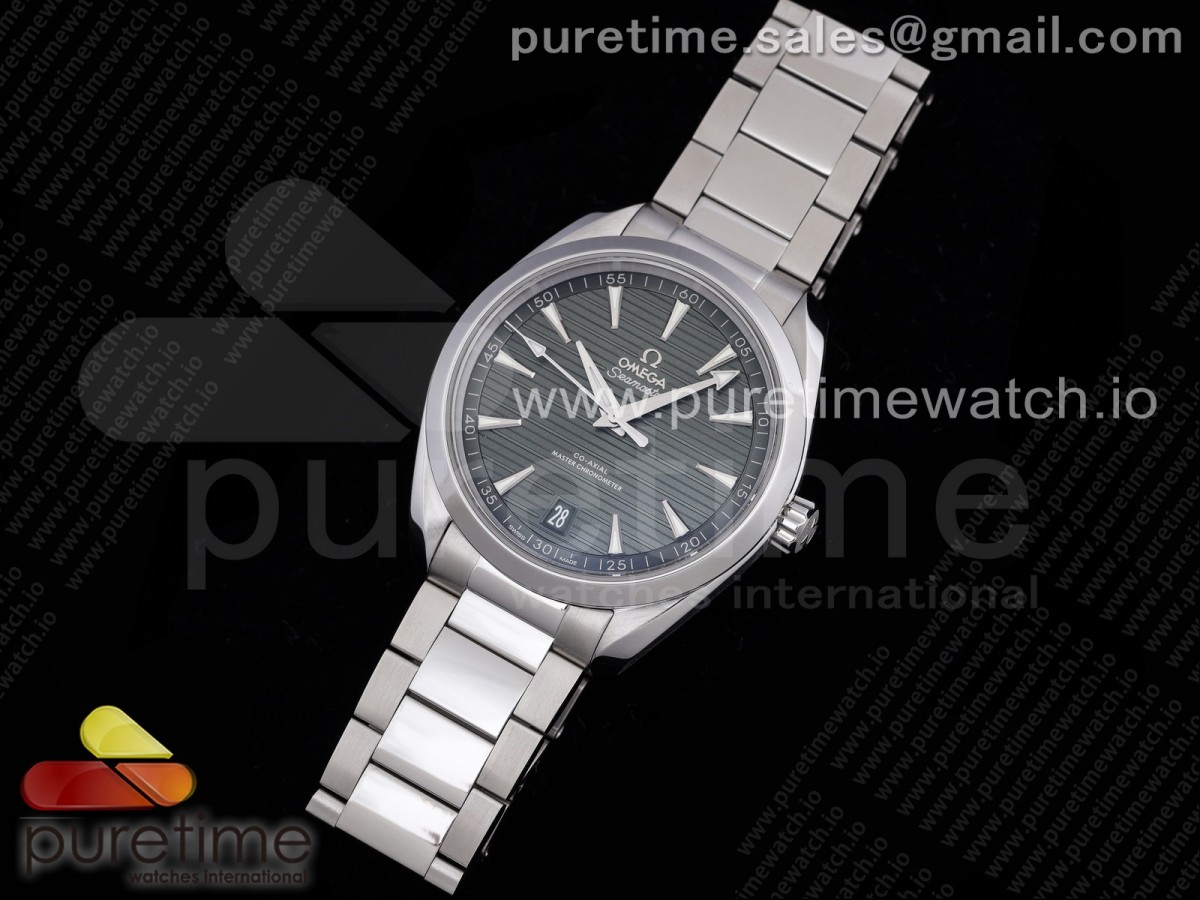 Aqua Terra 150M Master Chronometers VSF 1 1 Best Edition Green Dial on SS Bracelet A8900 Super Clone