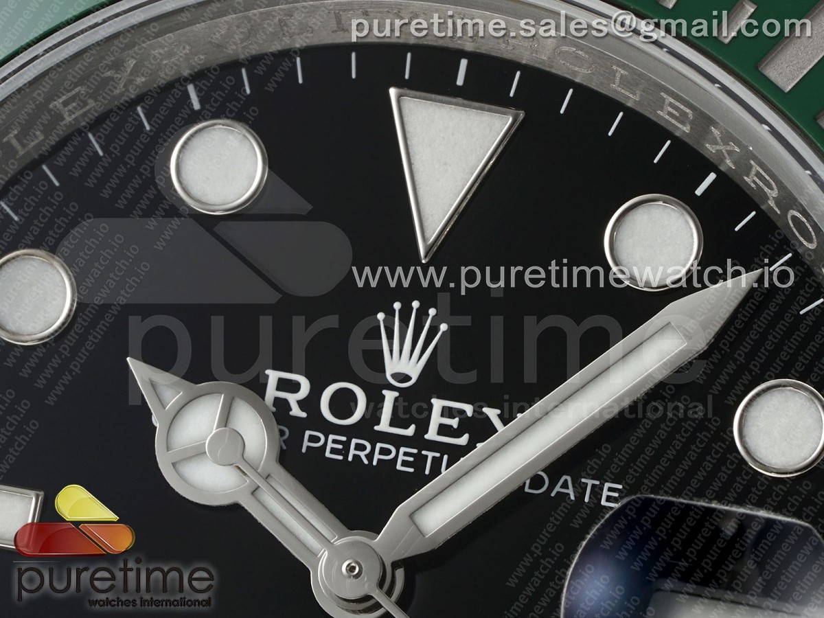 Submariner 41mm 126610 LV Green Ceramic ARF 1 1 Best Edition 904L SS Case and Bracelet SH3235