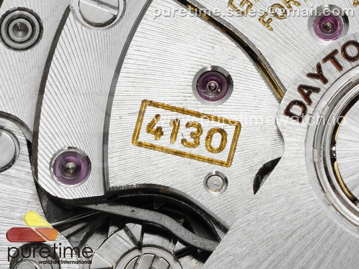 Daytona 116515 LN ZF 1 1 Best Edition RG Black Dial on Oysterflex Strap SH4130 Gain Weight